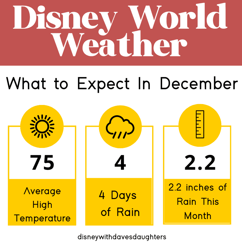 December weather in Disney World