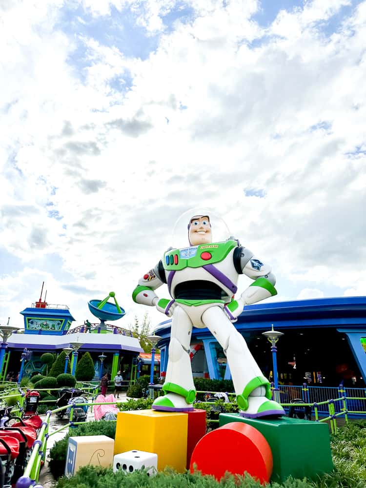 Buzz Lightyear in Toy Story Land