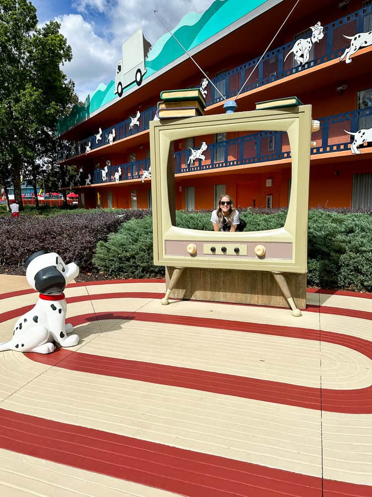 101 Dalmatian area at Disney's All Star Movie Resort