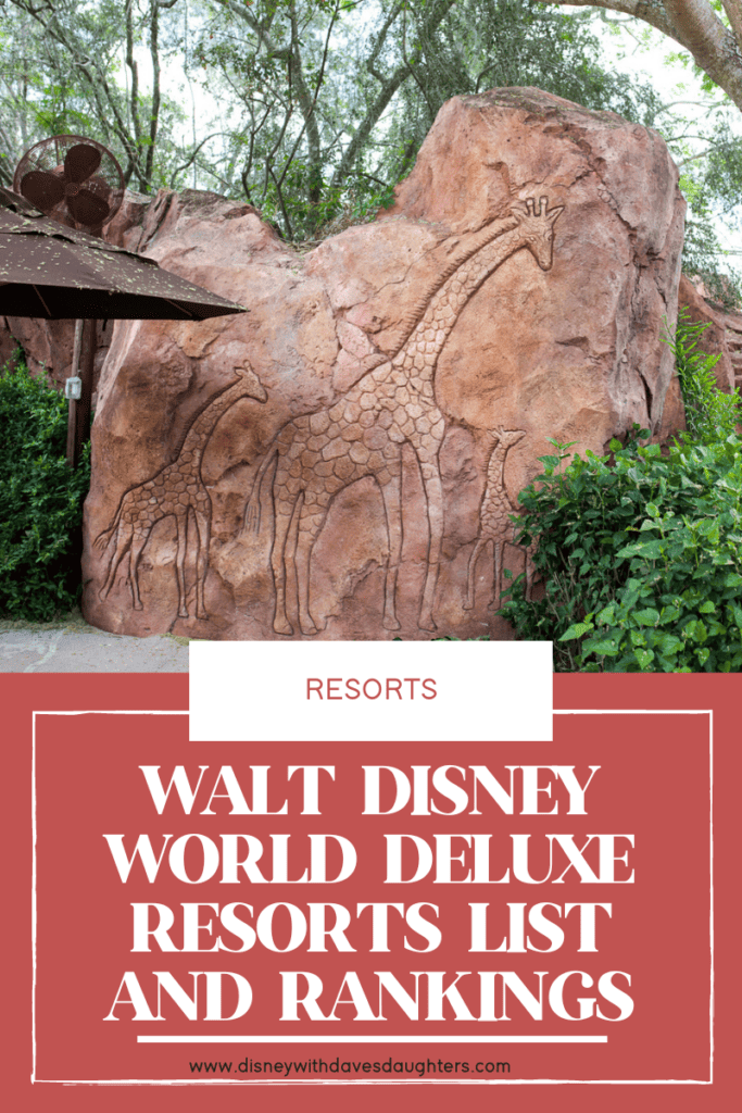 Walt Disney World Deluxe Resorts List and Rankings