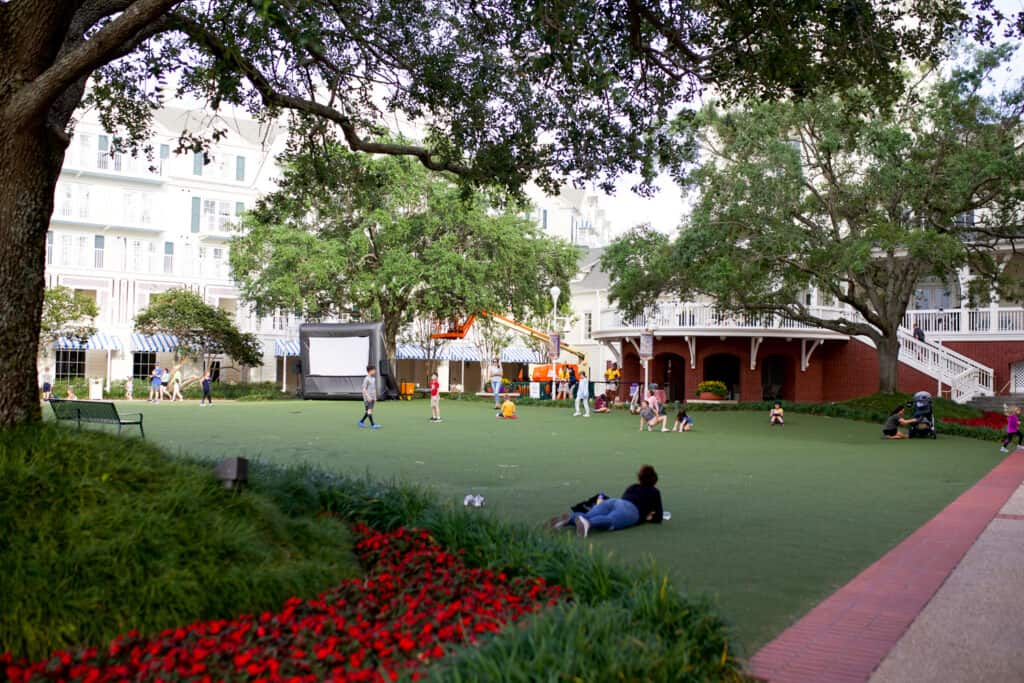 boardwalk inn green space