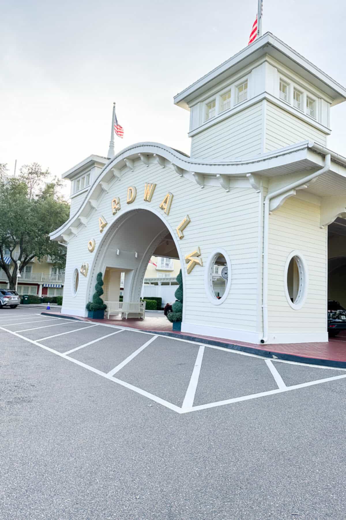 Boardwalk Inn entrance