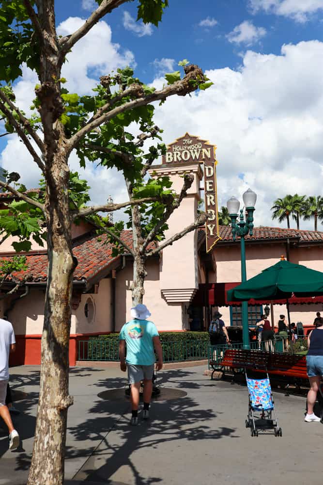 hollywood brown derby - club 33 entrance