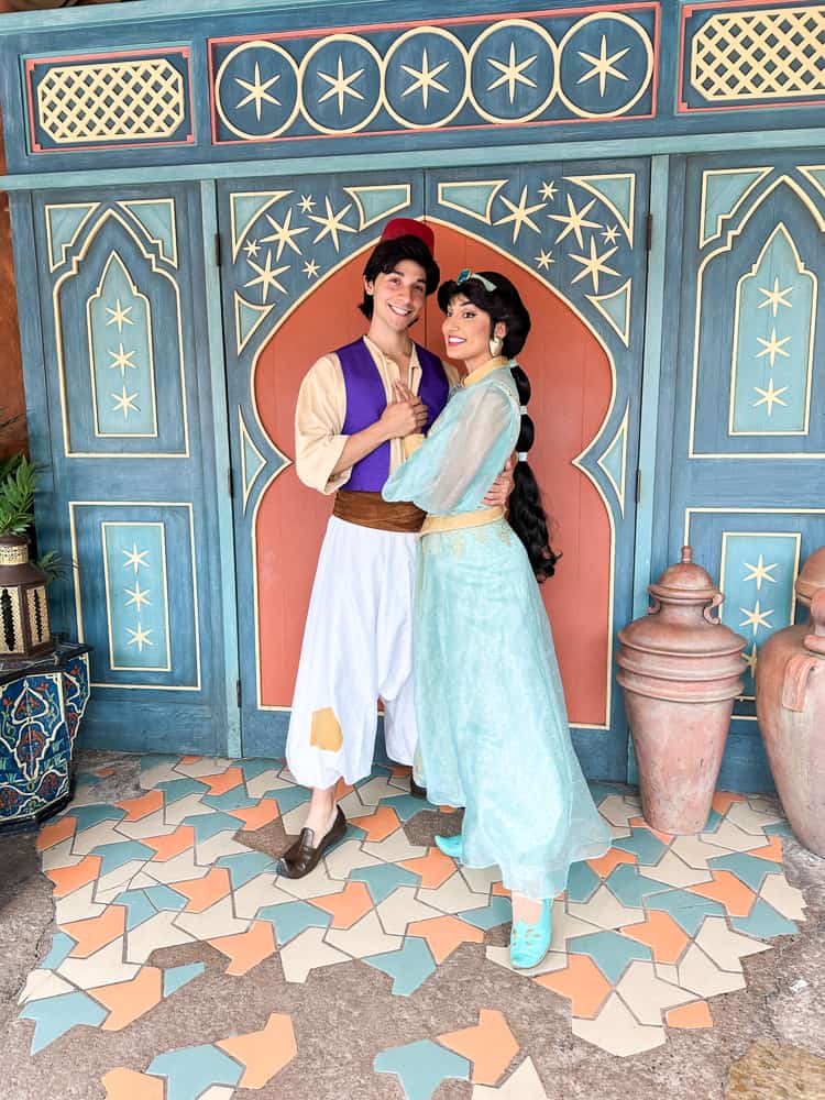 Jasmine and Aladdin