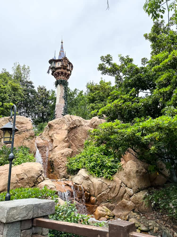 Rapunzel's tower in Disney World
