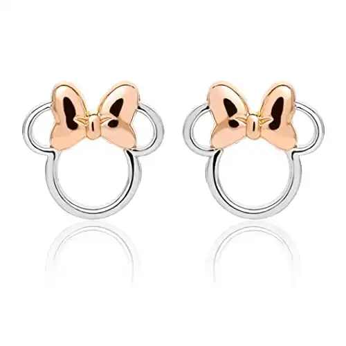 Minnie Silhouette Stud Earrings