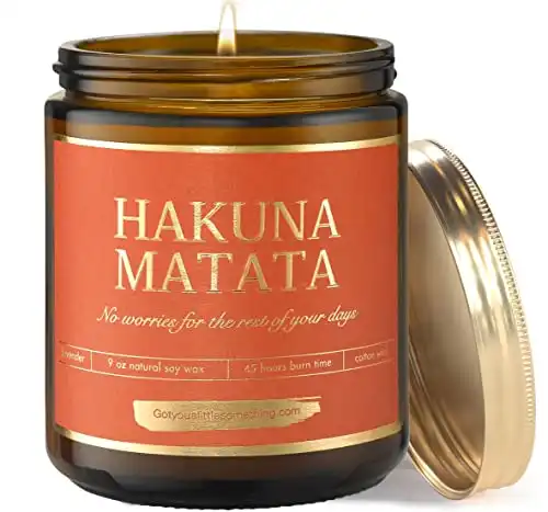 Hakuna Matata - 9oz Soy Candle