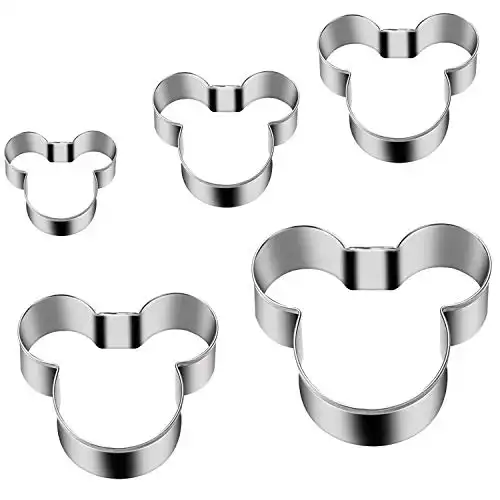 Mickey Mouse Cookie Cutter (pack of 5)