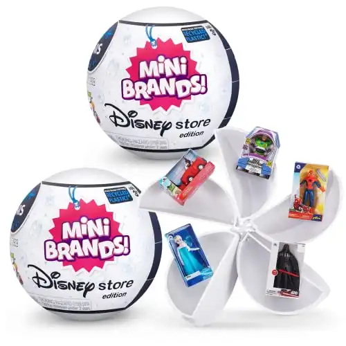 5 Surprise Disney Mini Brands Collectible Toys