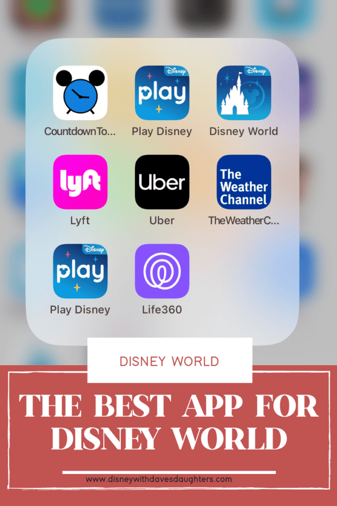 Best app for Disney World
