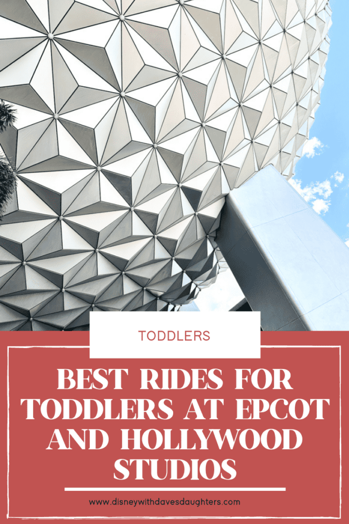 Best Rides for Toddlers at Epcot and Hollywood Studios