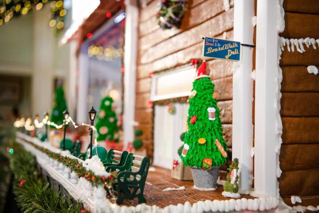 BoardWalk Inn Gingerbread Display