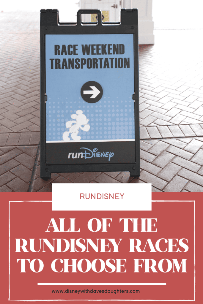 walt disney races and events