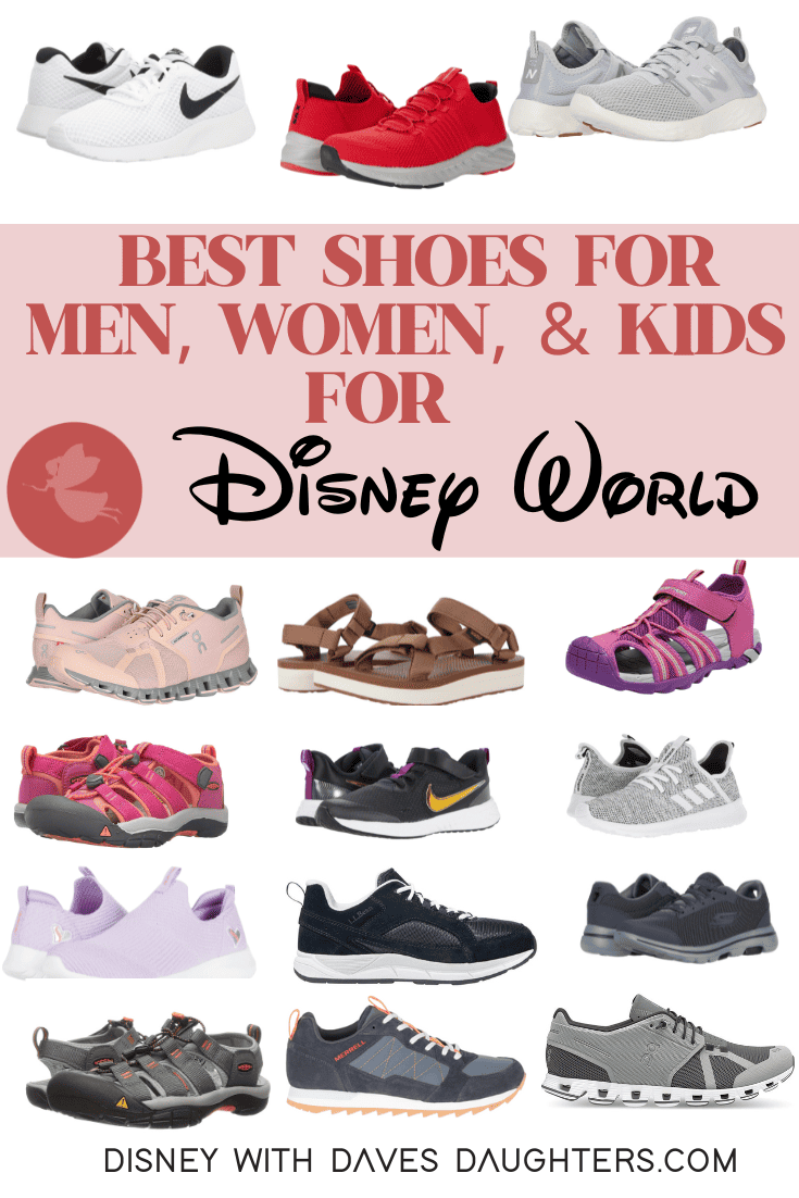 Best Shoes For Disney World for the Whole Family
