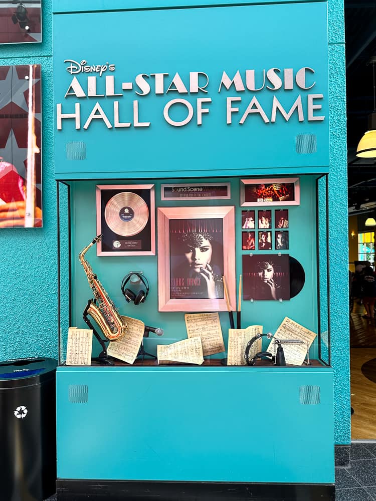 All Star Music Resort hall of fame