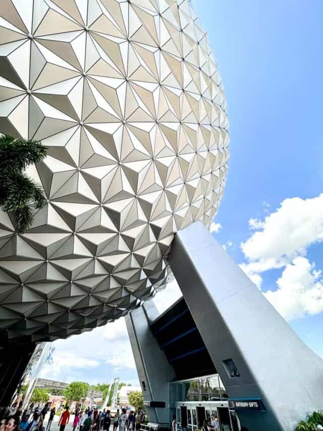 Epcot ball Spaceship Earth