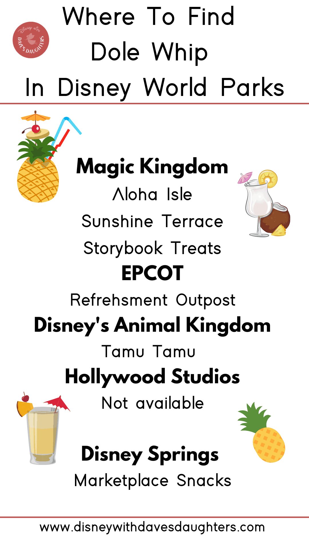 where to find dole whip in disney parks