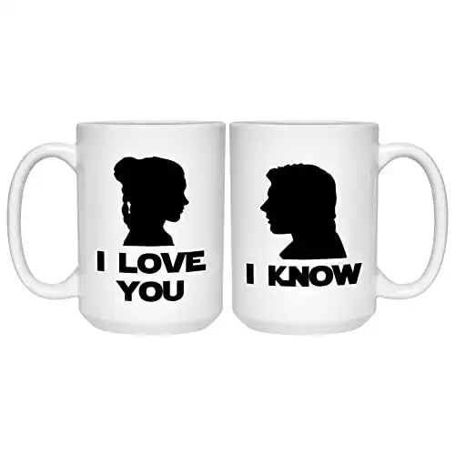 Couple Mug I Love You I Know Mugs 2 Pack