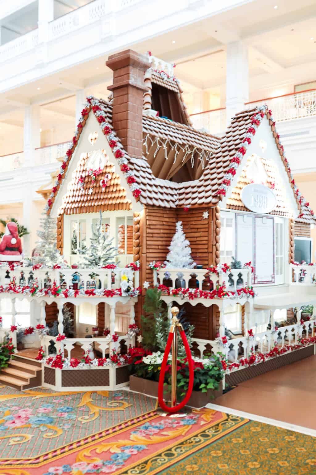 Disney World Gingerbread House Displays - Christmas 2023
