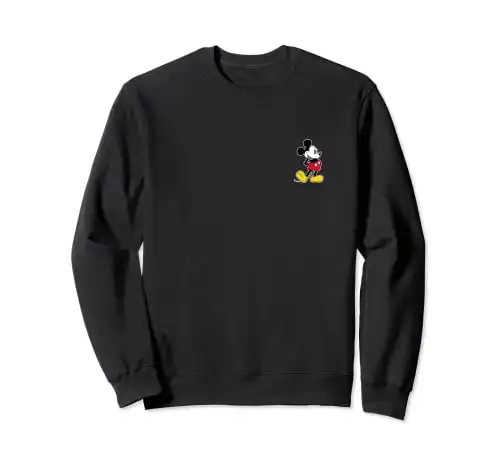 Disney Mickey Mouse Classic Small Pose Sweatshirt