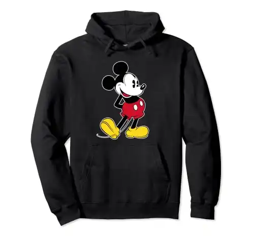 Disney Mickey Mouse Classic Pose Pullover Hoodie