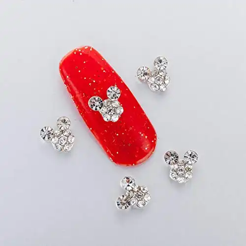 DIY Manicure Mickey Crystal Charms for Nails
