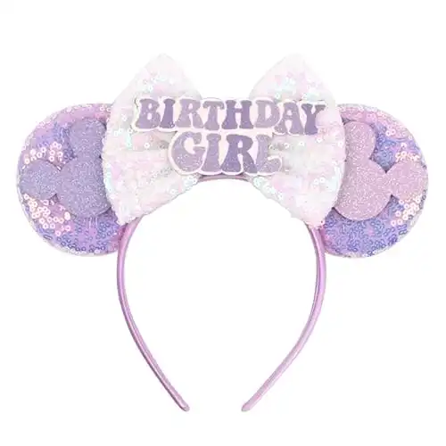 Mouse Ears Birthday Headbands