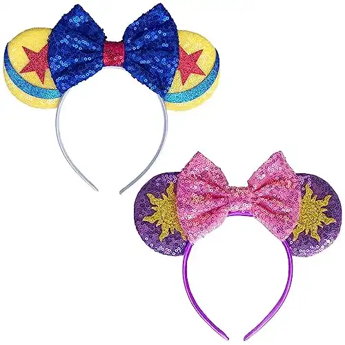 Toy Story and Rapunzel Disney Ears - set of two