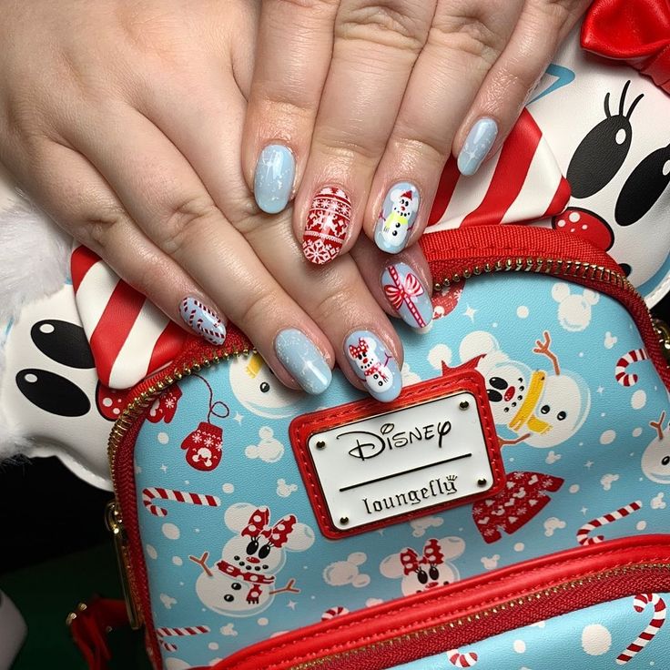 loungefly christmas nails