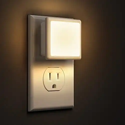 LED Night Lights Plug into Wall 2-Pack