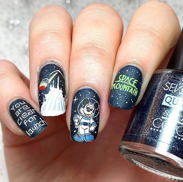space mountain nails