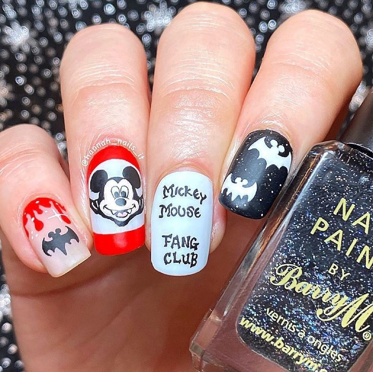 count mickey nails