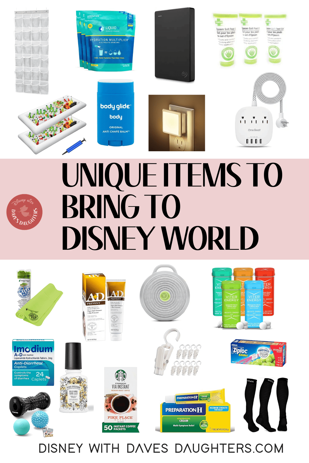 Unique items to bring to Disney World