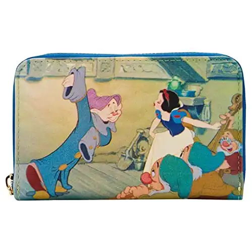Loungefly Snow White and the Seven Dwarfs Zip Around Wallet