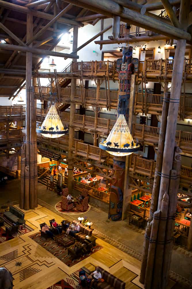 Disney's Wilderness Lodge Lobby