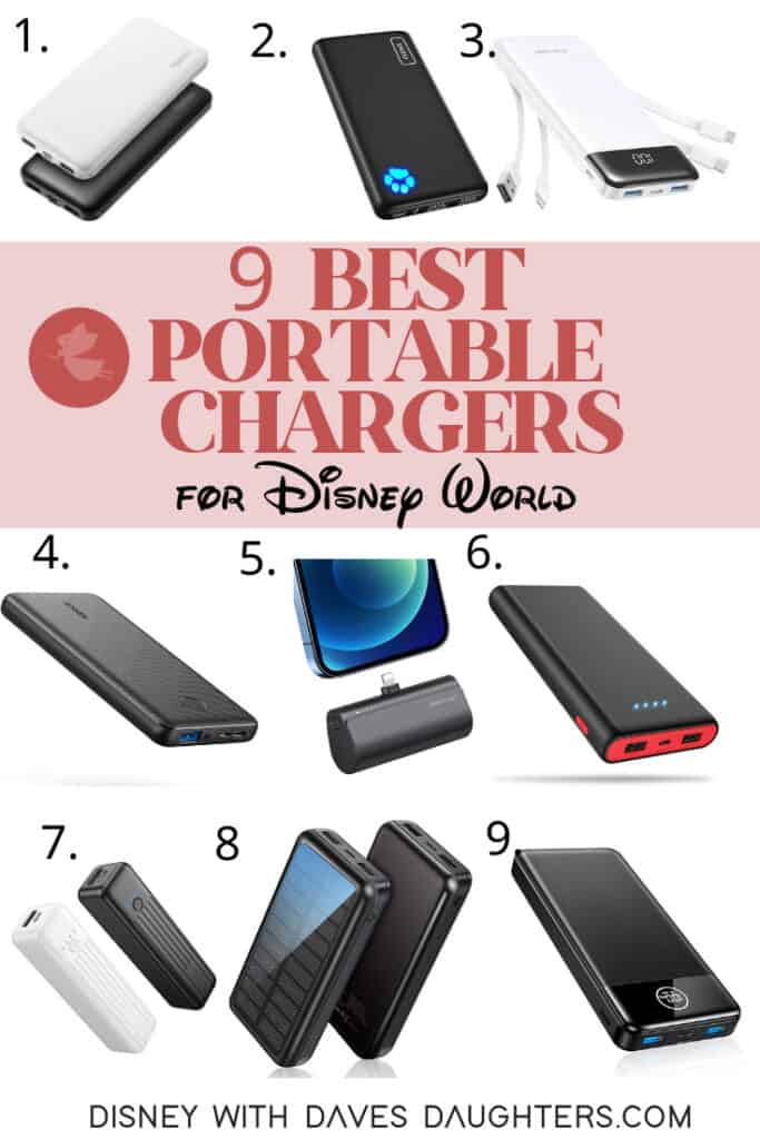 9 best portable chargers for Disney World