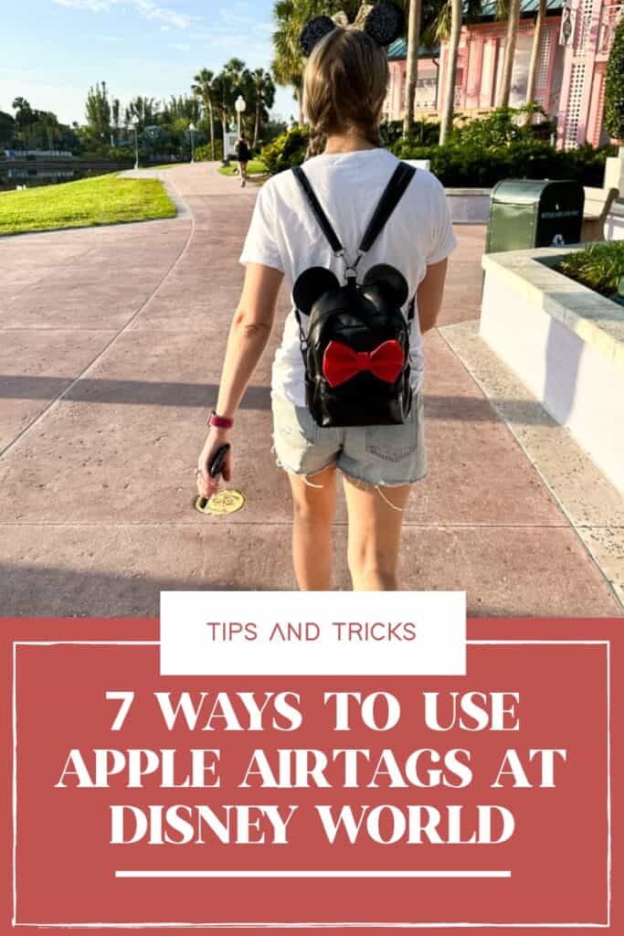 how to use Apple AirTags at Disney World 