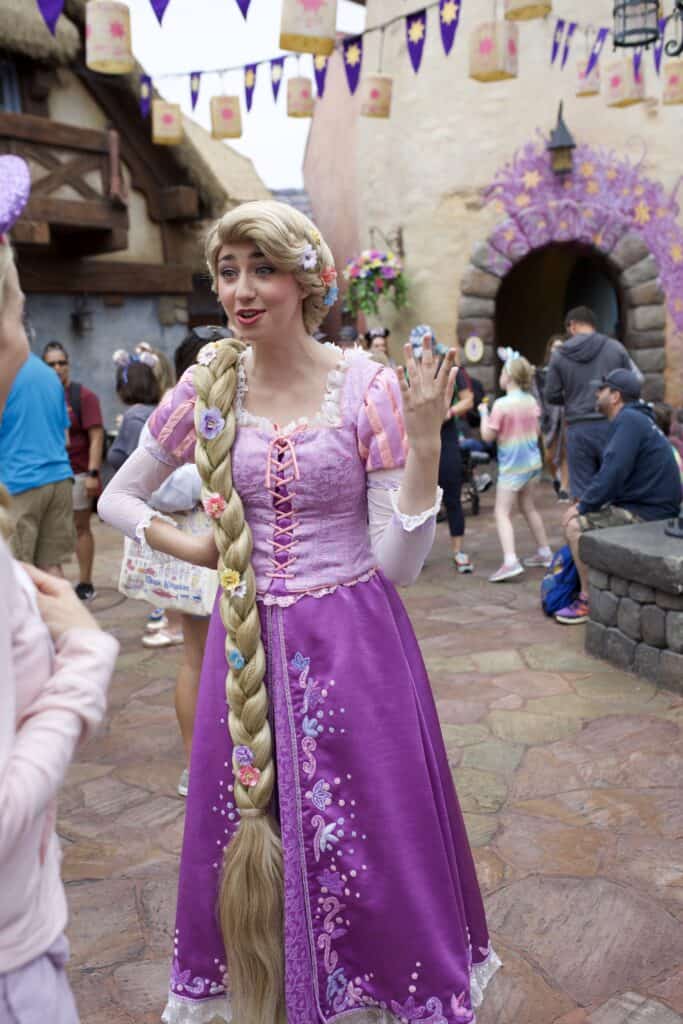 Rapunzel at Magic Kingdom
