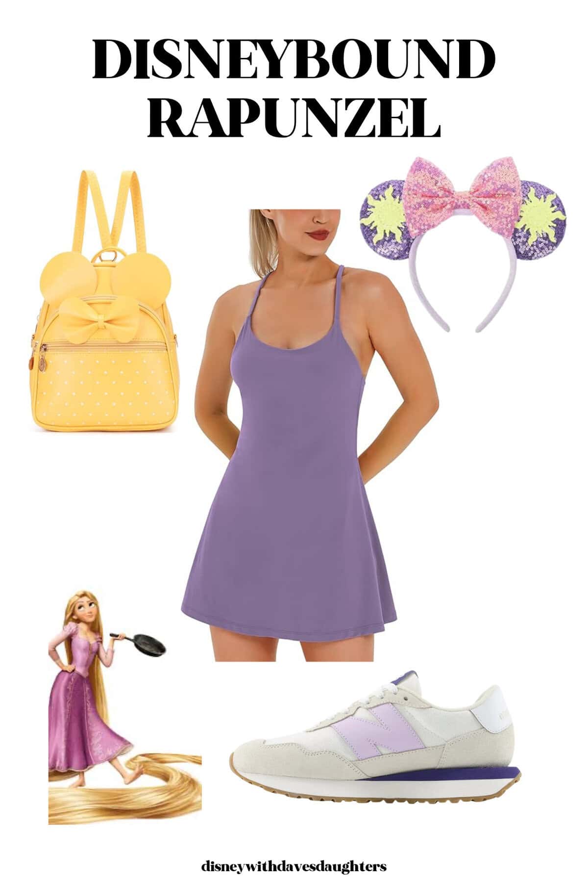 Rapunzel Disneybound outfit