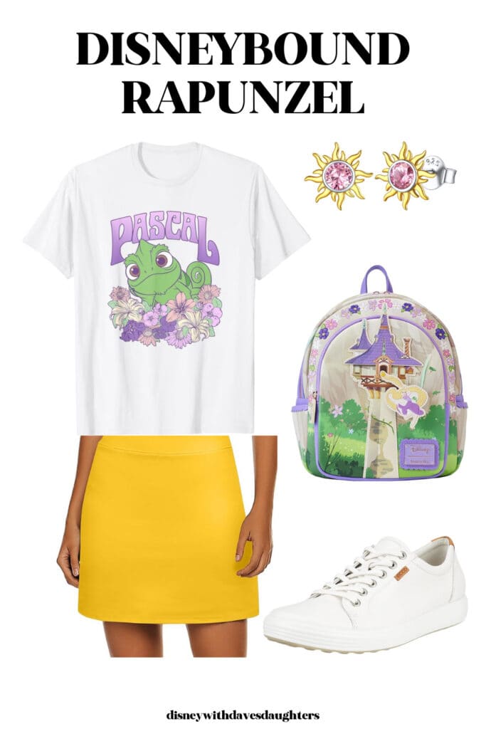 Rapunzel Disneybound Outfit Idea Pascal Outfit