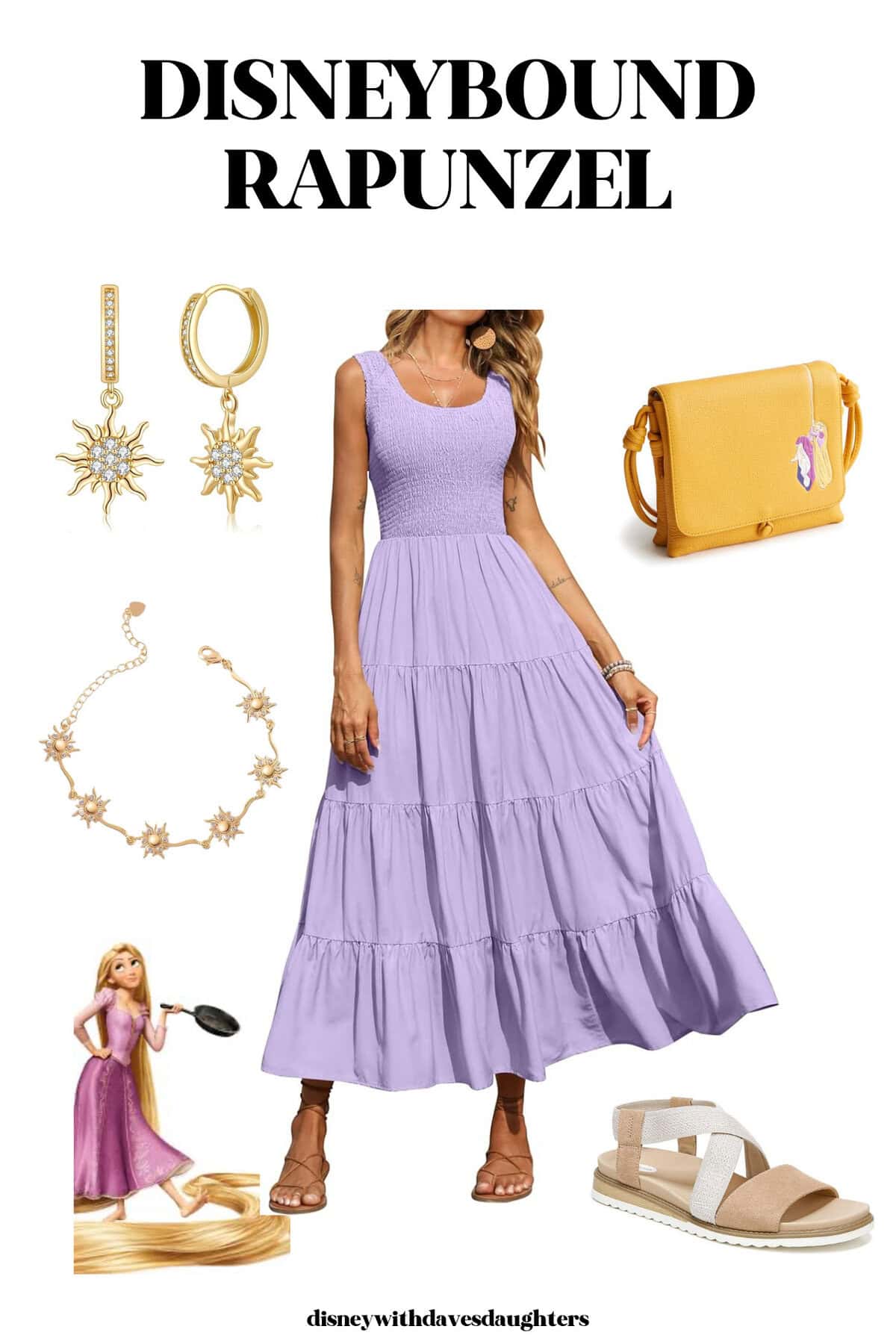 Rapunzel Disneybounding Outfit ideas