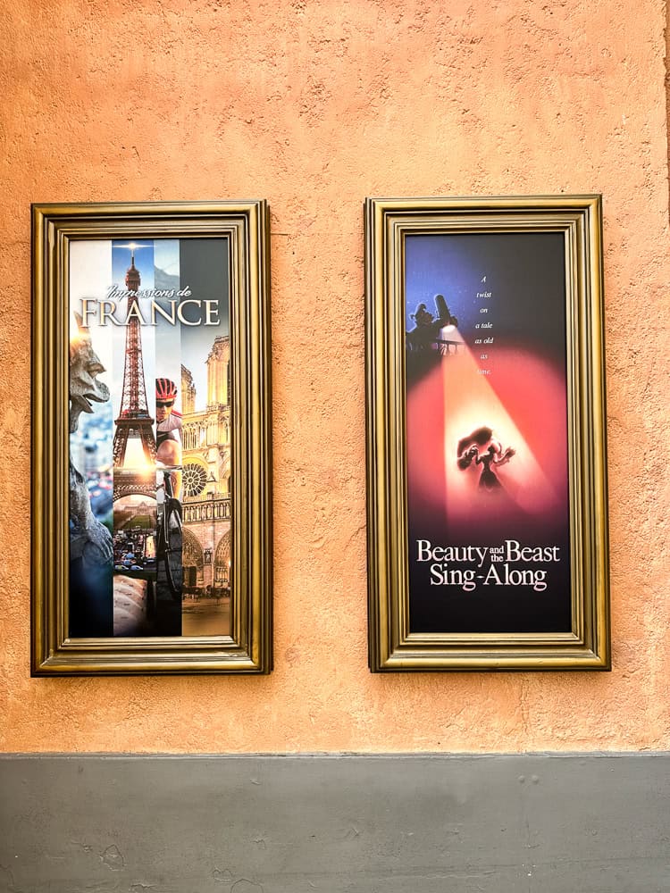 Impressions de France and Beauty and the Beast posters