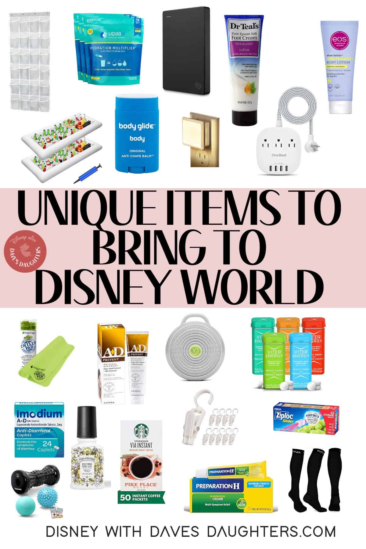 unique items to bring to disney world