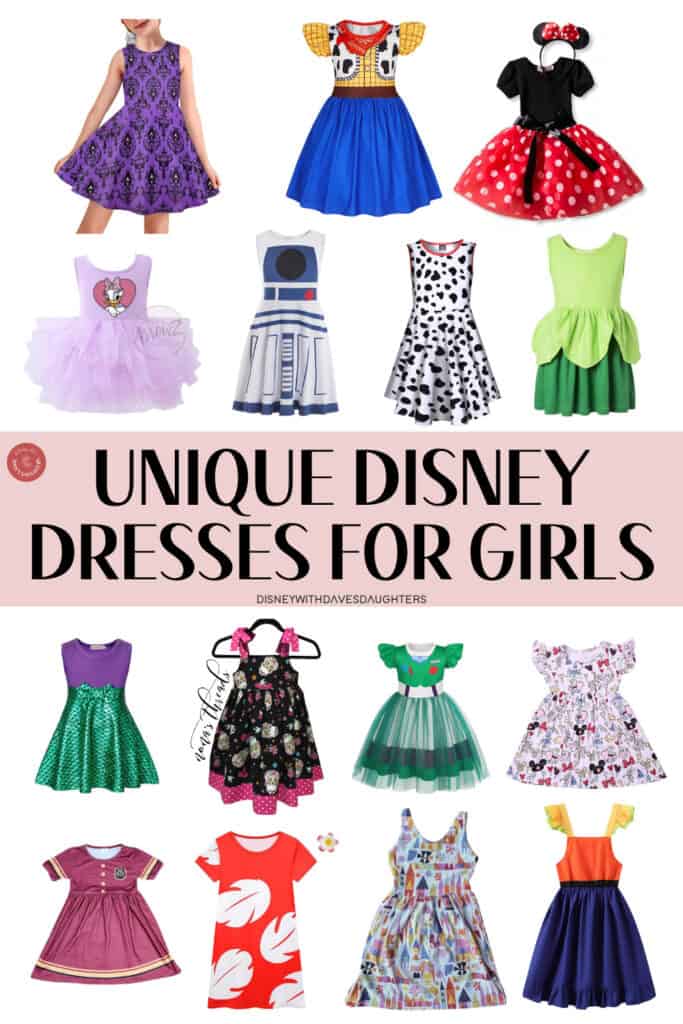 Unique disney dresses for girls