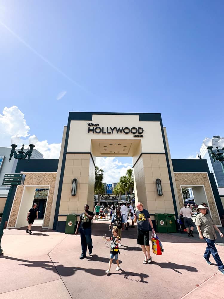 Disney's Hollywood Studios entrance