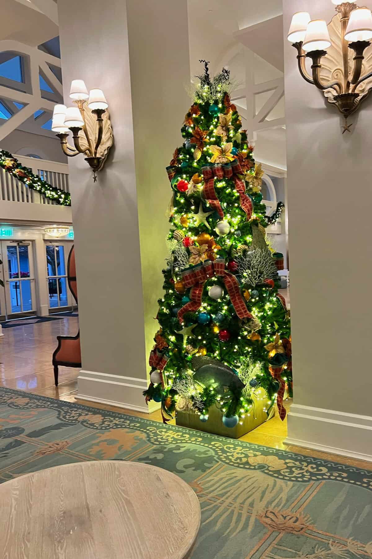Disney's Beach Club at Christmas